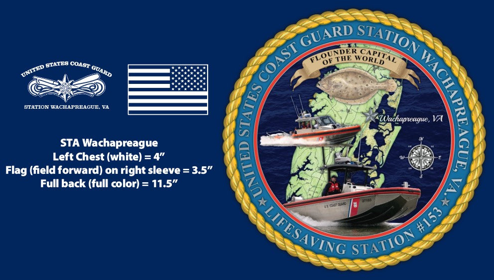 USCG STA Wachapreague apparel order 2024