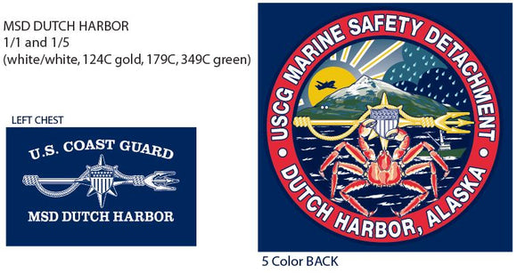 USCG MSD Dutch Harbor Apparel