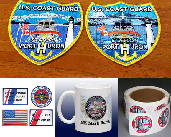 Patches - Decals - Mugs