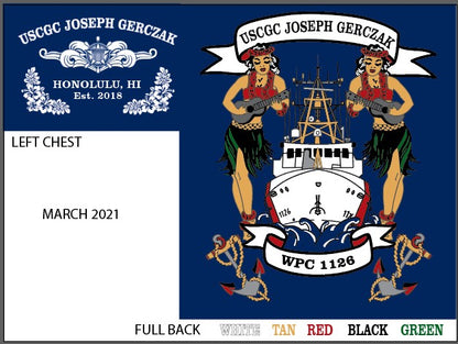 CGC Joseph Gerczak apparel order - March 2026